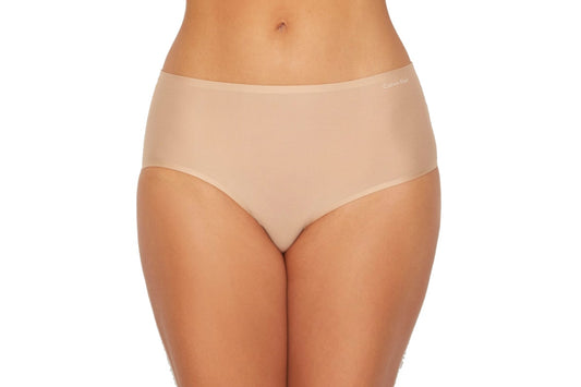 Calvin Klein Women's One Size Hipster (Beige, Size OS)