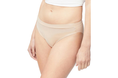 Calvin Klein Women's Perfectly Fit Flex Bikini (Beige, Size XS)