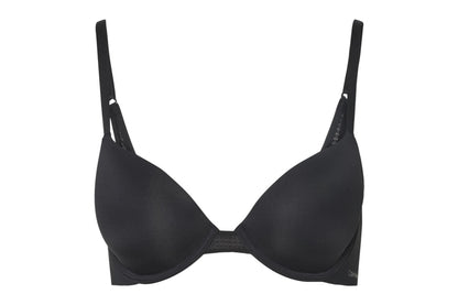 Calvin Klein Women's Perfectly Fit Flex Lightly Lined Demi Bra (Black, Size 36DD)