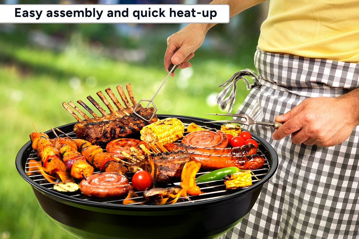 Cookmaster Portable Charcoal Grill BBQ