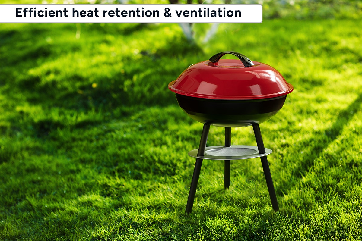 Cookmaster Portable Charcoal Grill BBQ