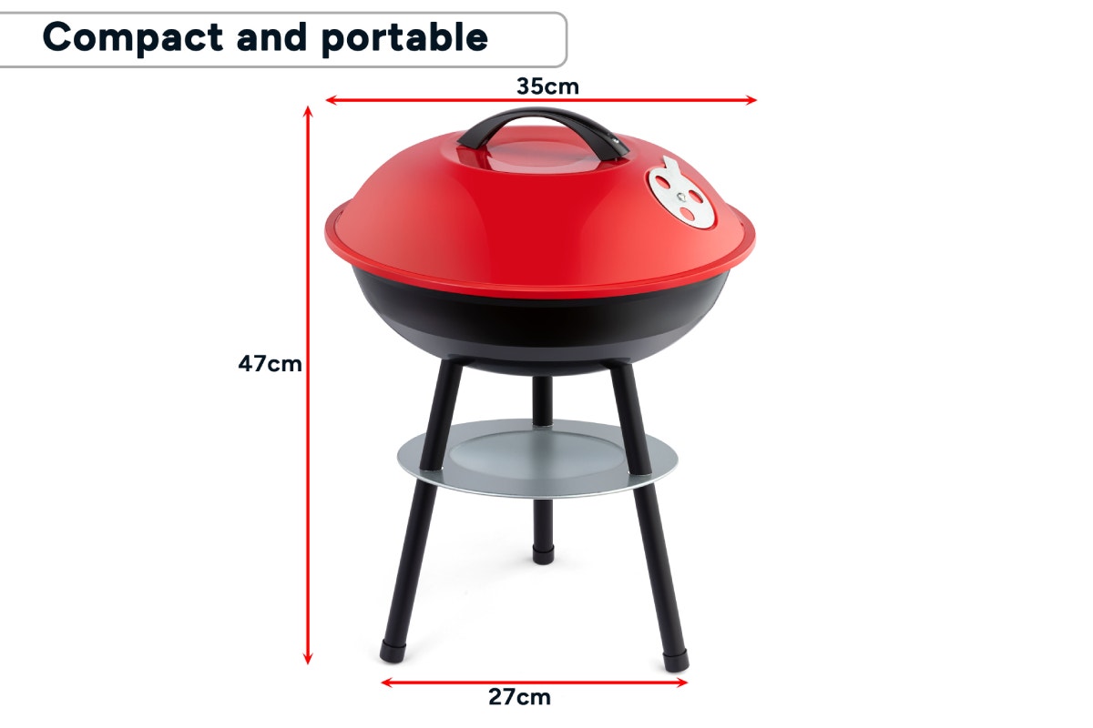 Cookmaster Portable Charcoal Grill BBQ