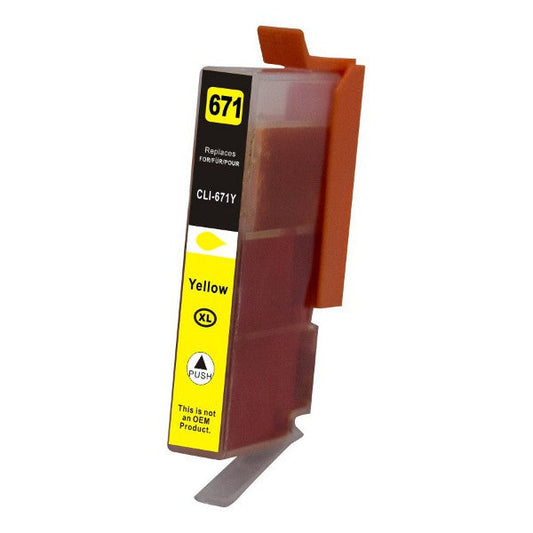 CLI-671XL Yellow Premium Compatible Inkjet Cartridge | Auzzi Store