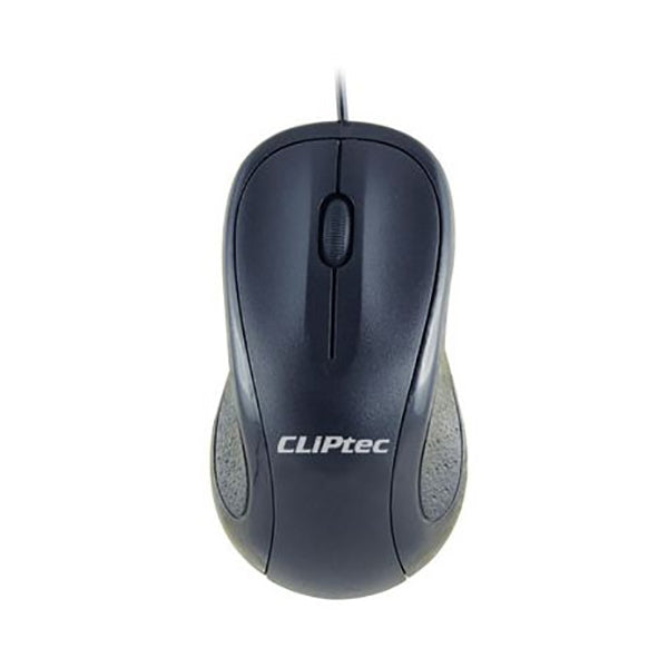 CLiPtec SCROLL MAX 1000DPI USB OPTICAL MOUSE - Black | Auzzi Store