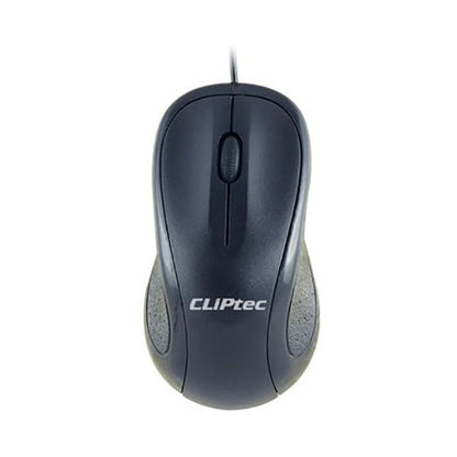 CLiPtec SCROLL MAX 1000DPI USB OPTICAL MOUSE - Black | Auzzi Store