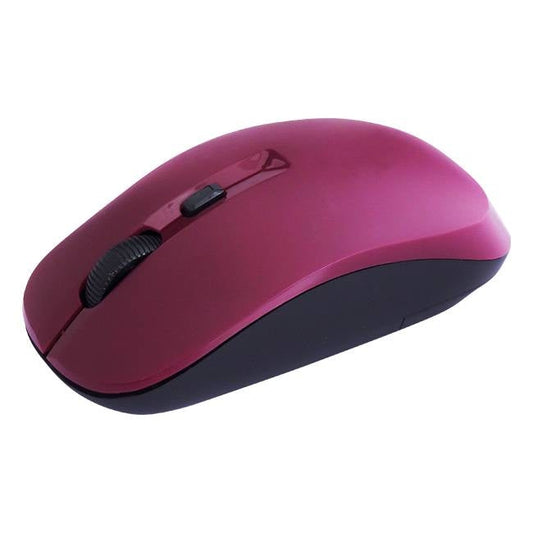 CLiPtec SMOOTH MAX 1600DPI 2.4GHZ WIRELESS OPTICAL MOUSE - Maroon | Auzzi Store