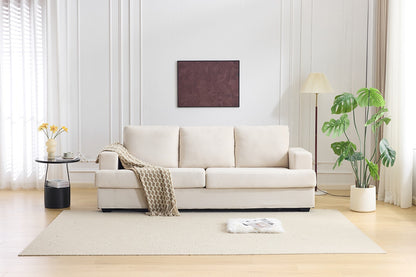 Airluxe Olivia 3 Seater Sofa (Cream)