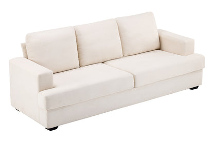 Airluxe Olivia 3 Seater Sofa (Cream)