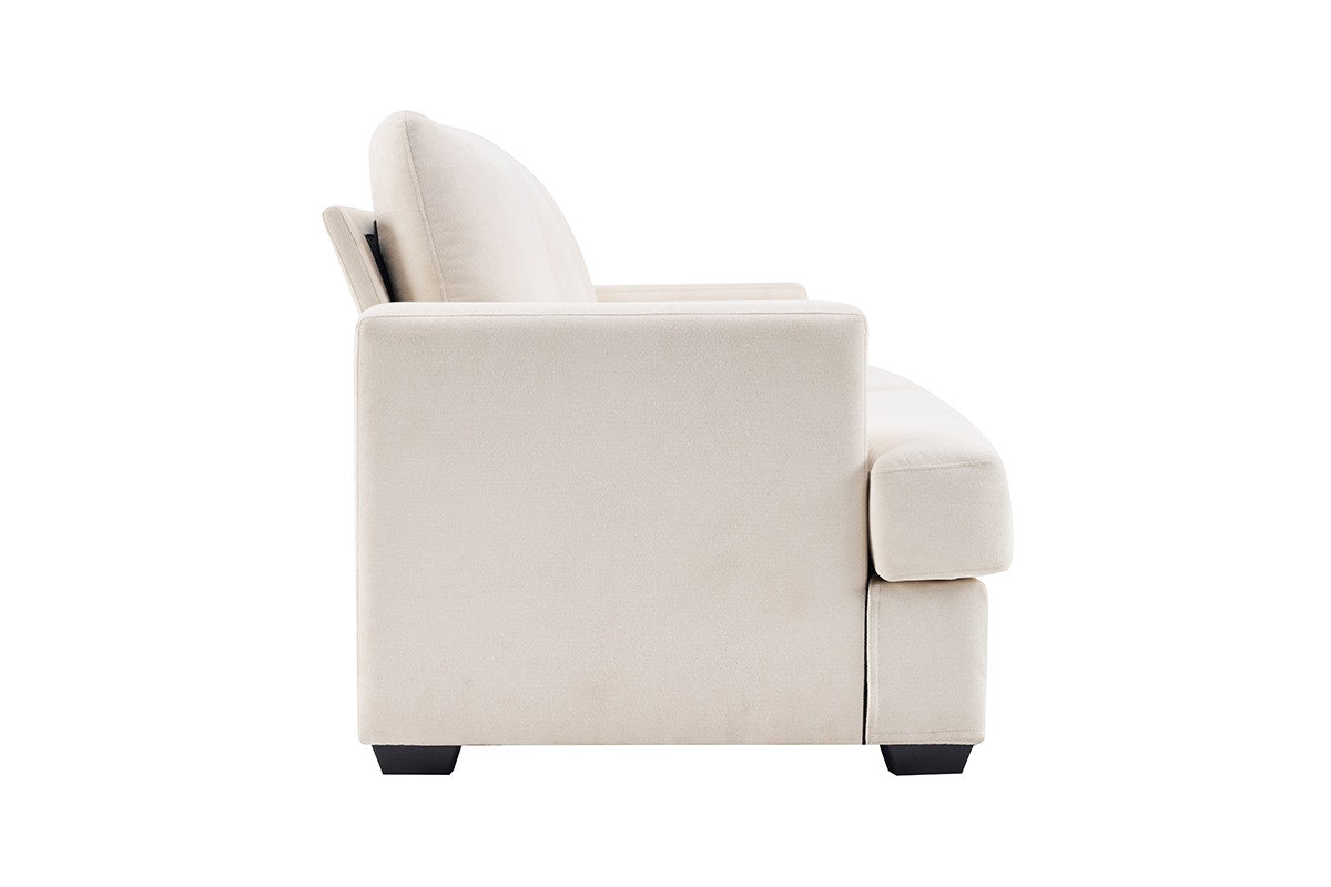 Airluxe Olivia 3 Seater Sofa (Cream)