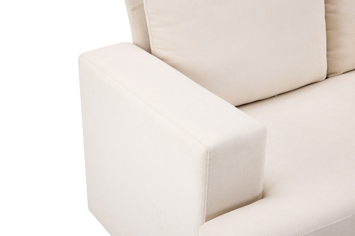 Airluxe Olivia 3 Seater Sofa (Cream)