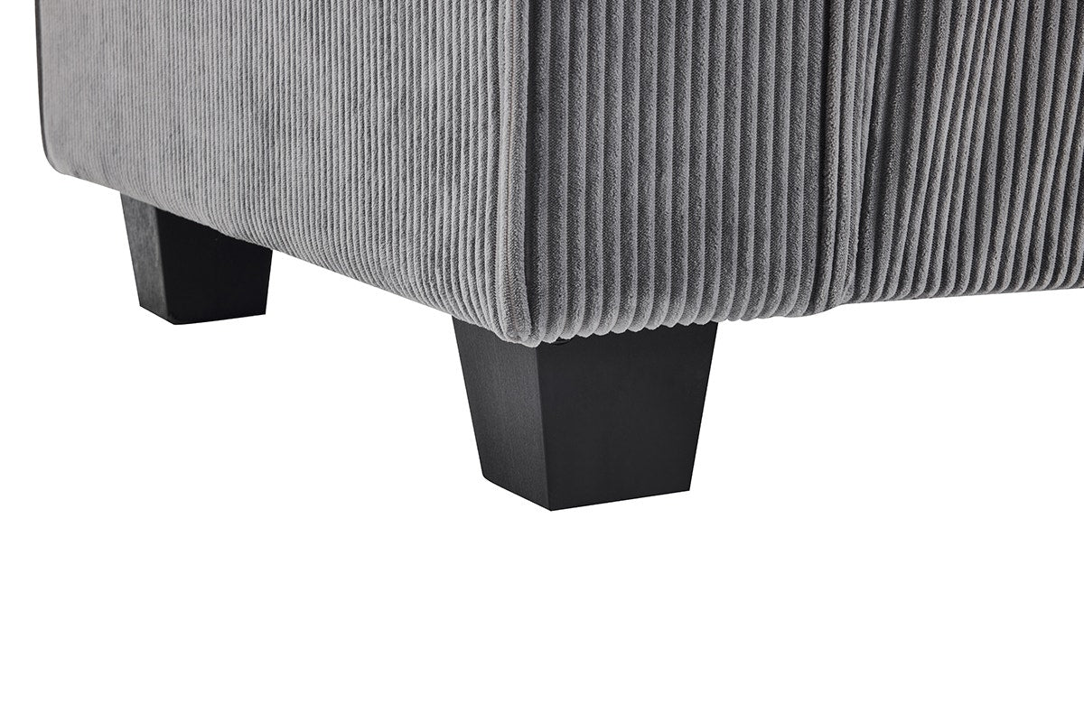 Airluxe Emma 3 Seater Sofa (Dark Grey)