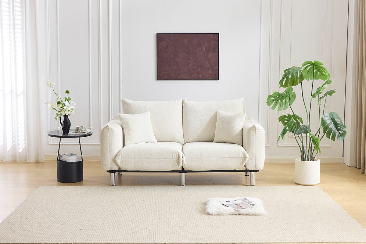 Airluxe Ava 2 Seater Sofa (White)