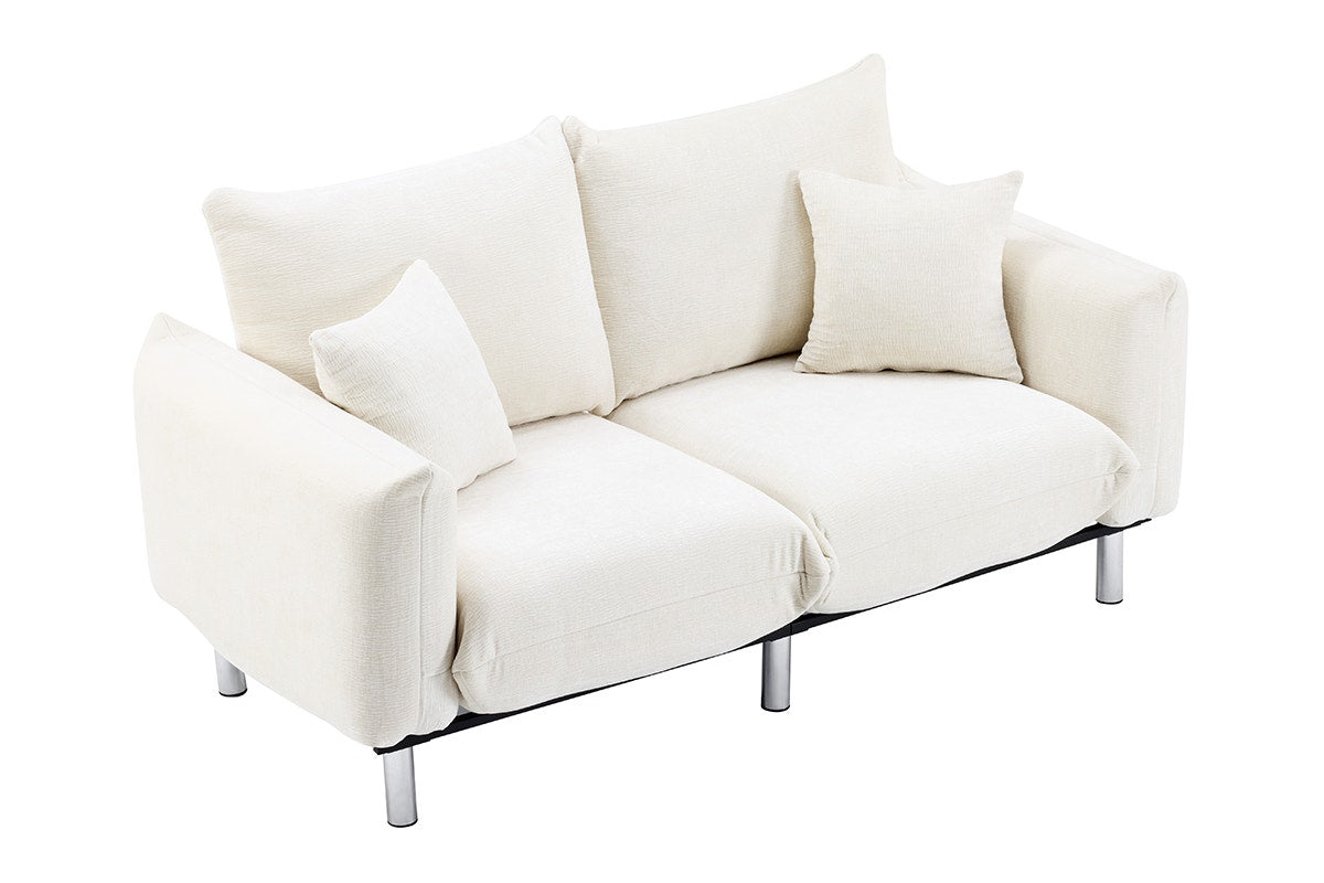Airluxe Ava 2 Seater Sofa (White)