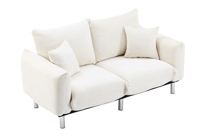 Airluxe Ava 2 Seater Sofa (White)