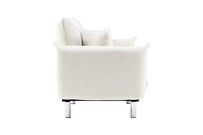 Airluxe Ava 2 Seater Sofa (White)