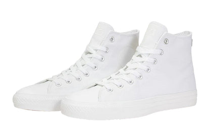 Converse Unisex Chuck Taylor All Star Pro Hi Casual Shoes  - White/White/White