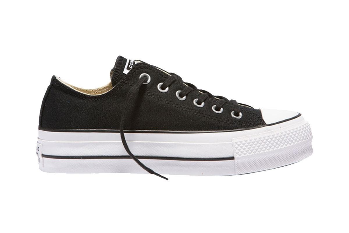 Converse Women Chuck Taylor All Star Lift Shoe (Black/White)