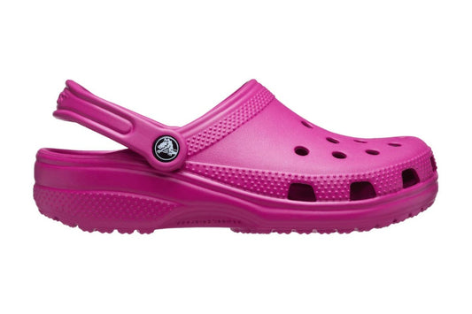 Crocs Unisex Classic Clog Sandals  - Fuchsia Fun, Size M7/W9 US 