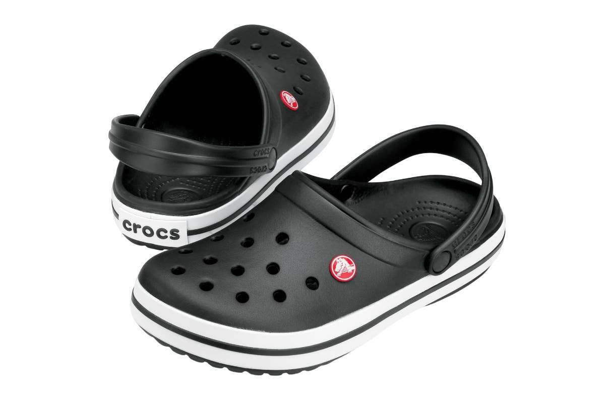 Crocs Unisex Crocband Clogs  - Black