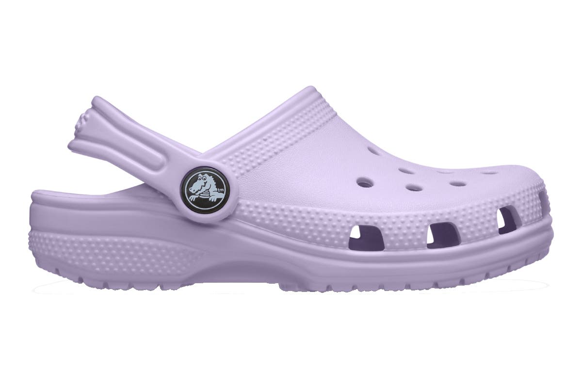 Crocs Kids Classic Clog (Lavender, Size C8 US)