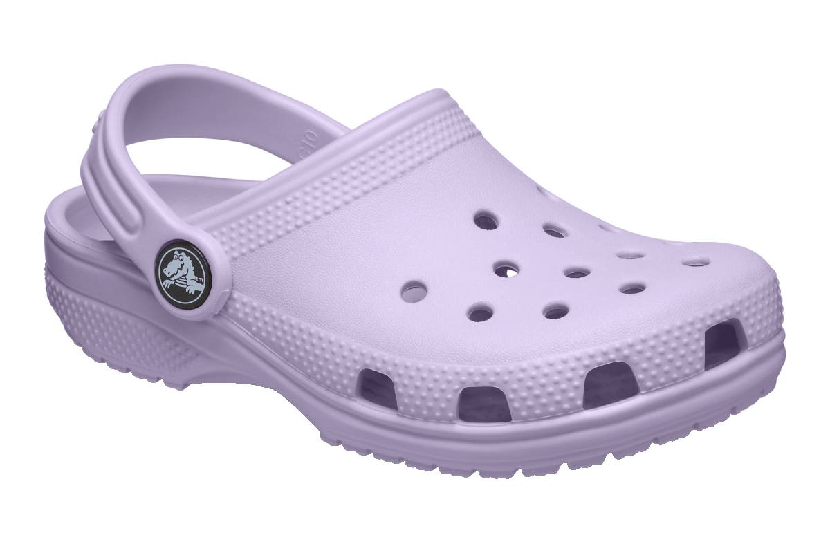 Crocs Kids Classic Clog (Lavender, Size C8 US)