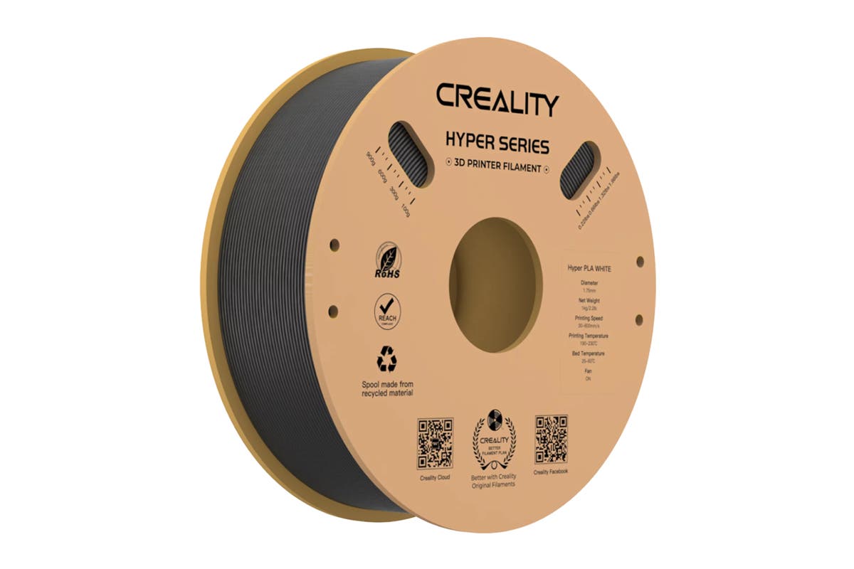 Creality Hyper PLA 3D Printer Filament (Black, 1kg)