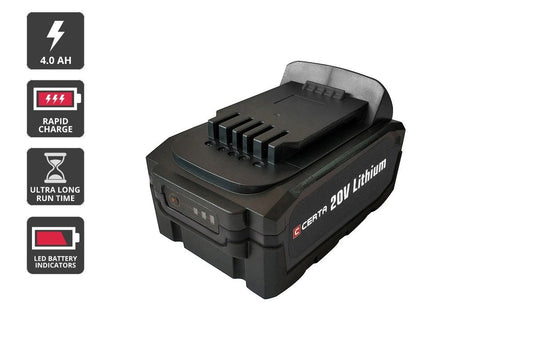 Certa PowerPlus 20V 4.0Ah Lithium Battery