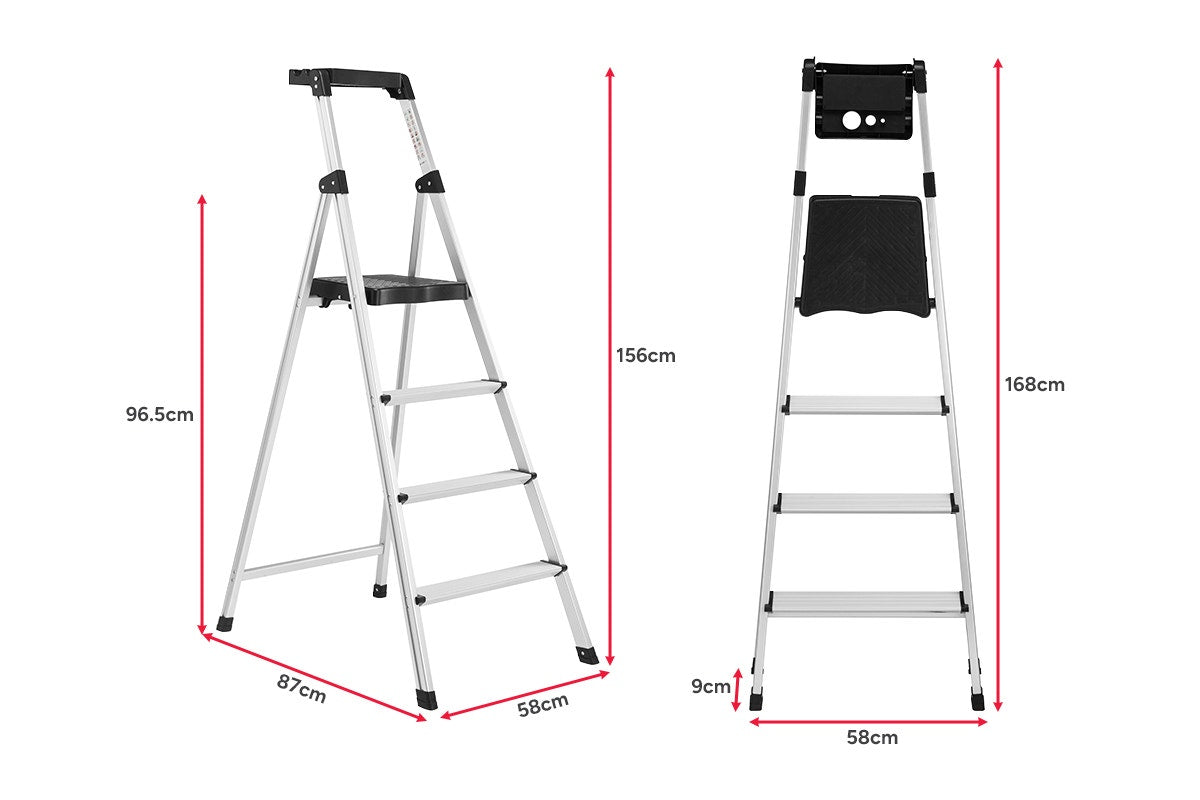 Certa 4 Step Ladder With Tray