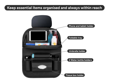 Car Back Seat Organiser