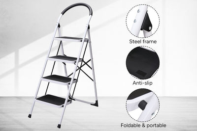 Certa Steel FrameStep Folding Ladder 4 steps
