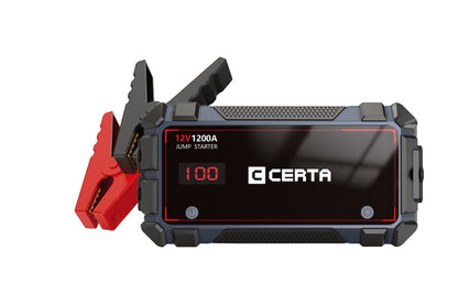 Certa 1200A 10000mAh Portable Jump Starter