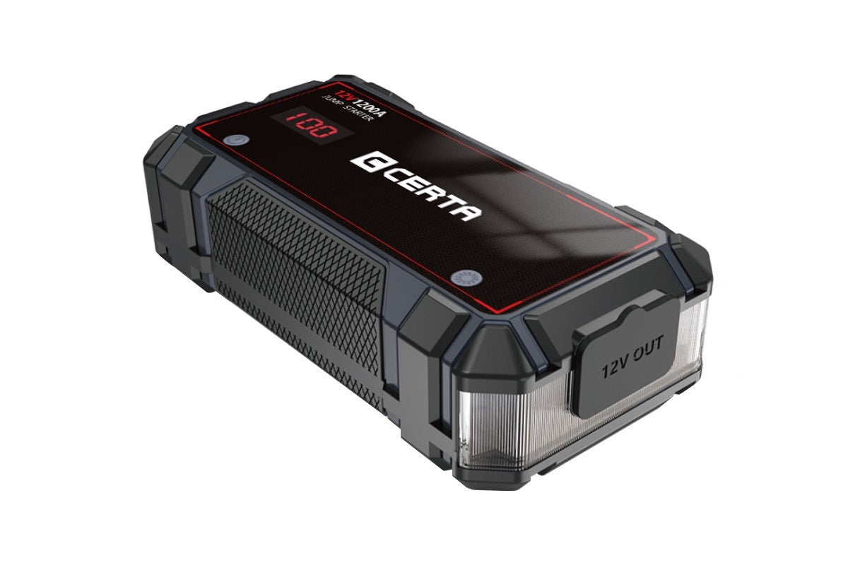 Certa 1200A 10000mAh Portable Jump Starter