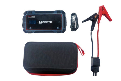 Certa 1200A 10000mAh Portable Jump Starter