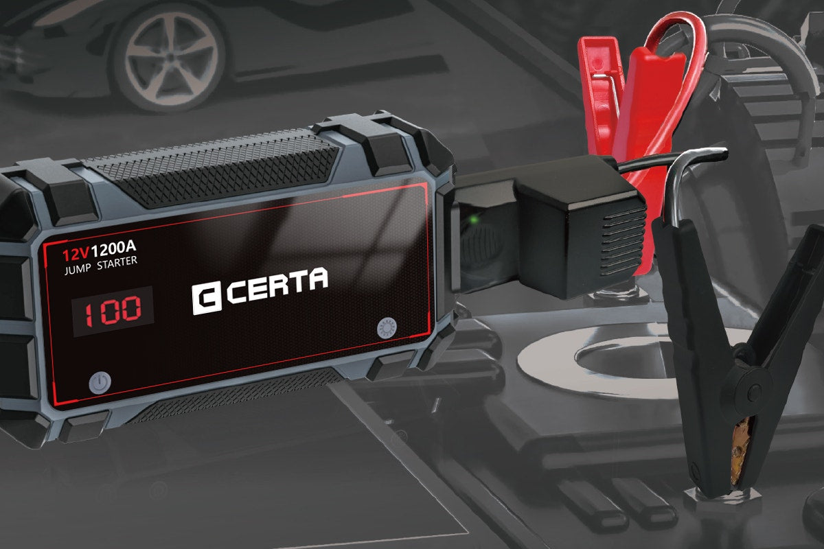 Certa 1200A 10000mAh Portable Jump Starter