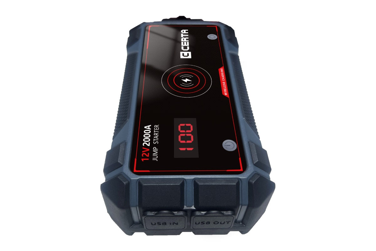 Certa 2000A 16000mAh Portable Jump Starter