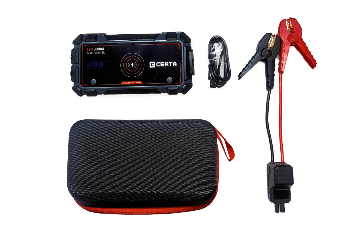 Certa 3000A 20000mAh Portable Jump Starter