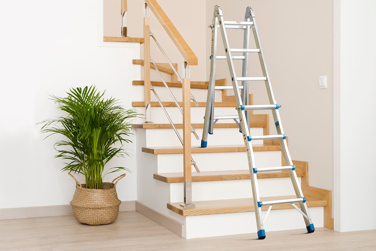 Certa 4m Multipurpose Telescopic Foldable Ladder with Platform