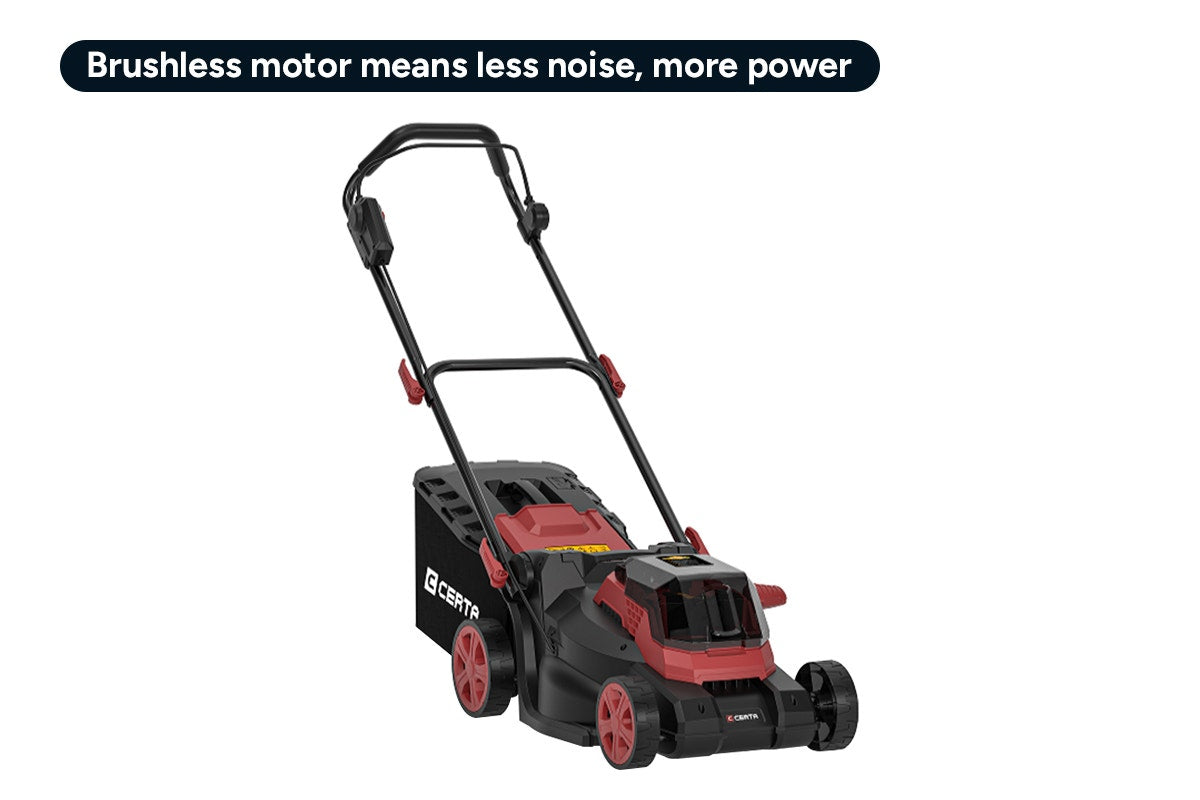 Certa PowerPlus 40V (2 x 20V) 38cm Brushless Lawn Mower Kit