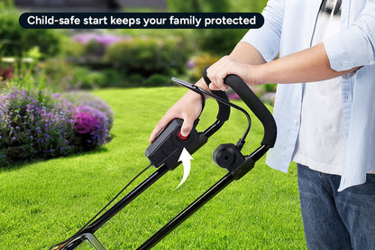 Certa PowerPlus 40V (2 x 20V) 38cm Brushless Lawn Mower Kit