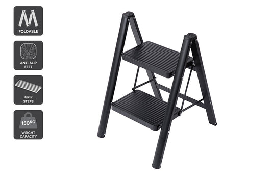 Certa Steel 2-Step Folding Ladder