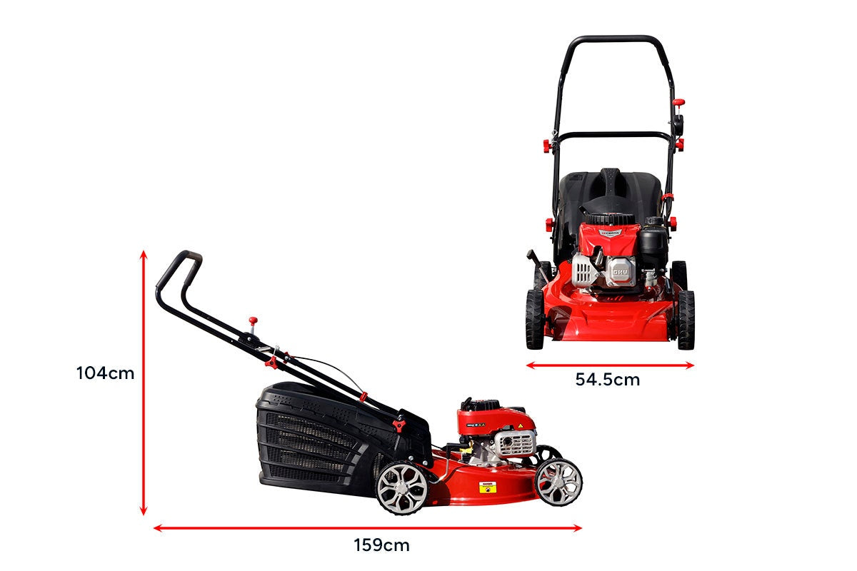 Certa Petrol Powered 65L 132cc Lawn Mower