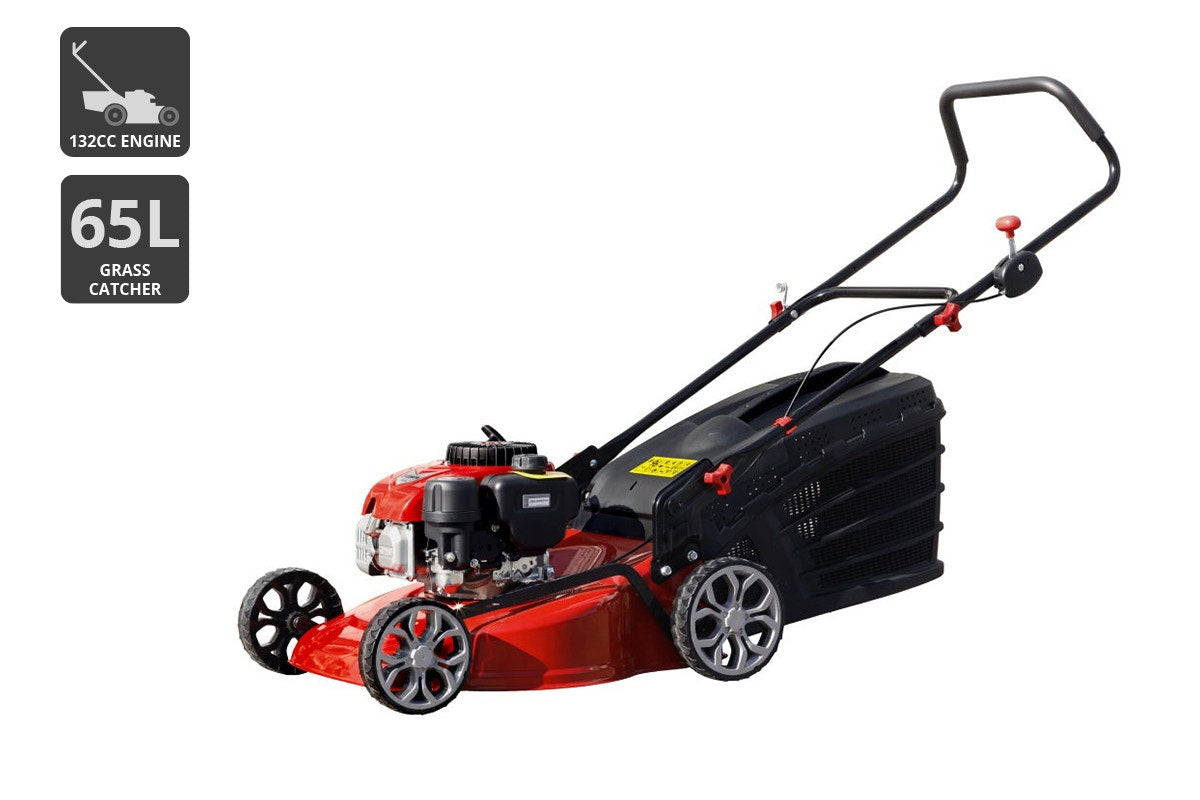 Certa Petrol Powered 65L 132cc Lawn Mower