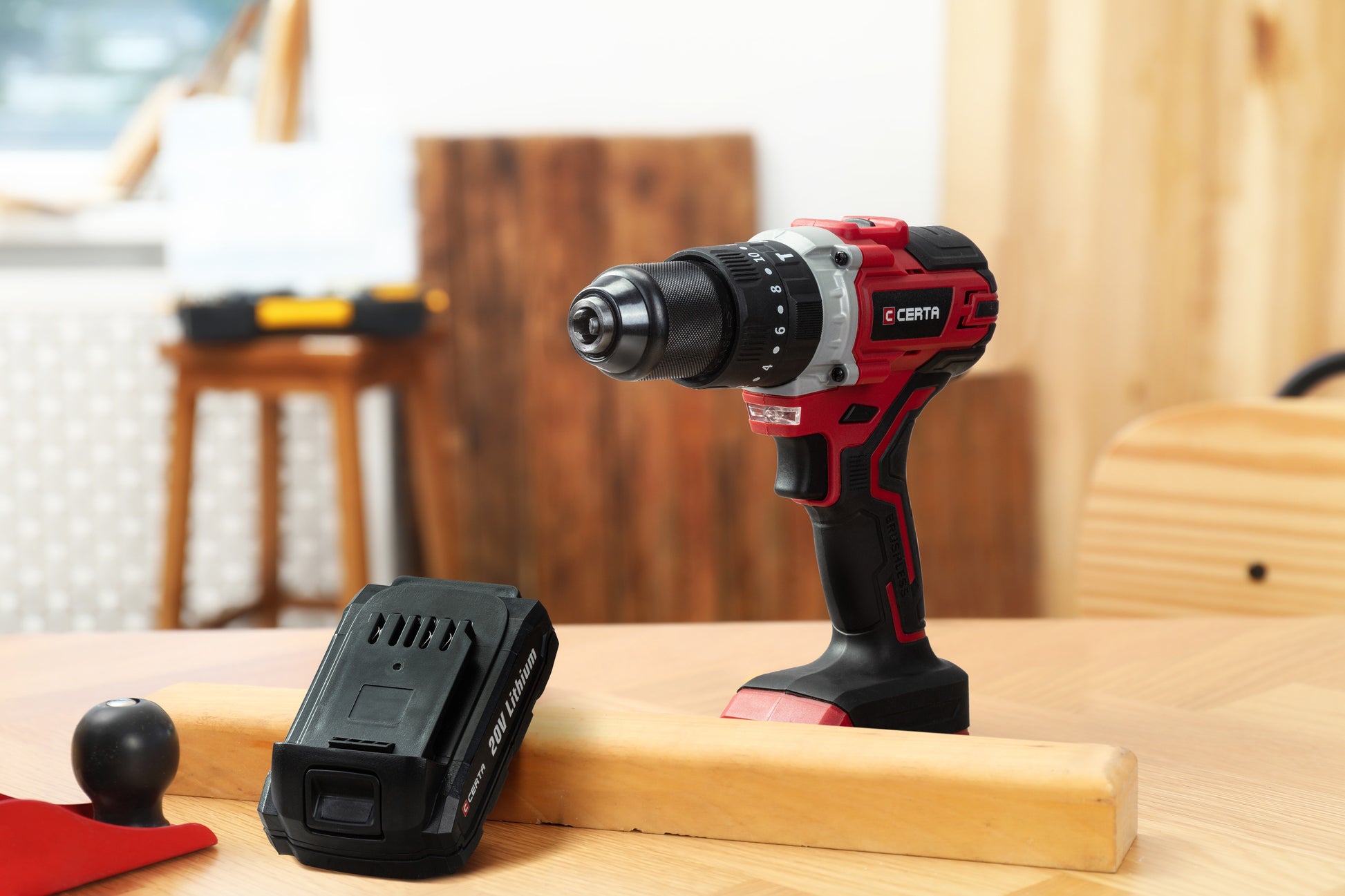 Certa PowerPlus 20V Brushless Impact Drill (Skin Only)