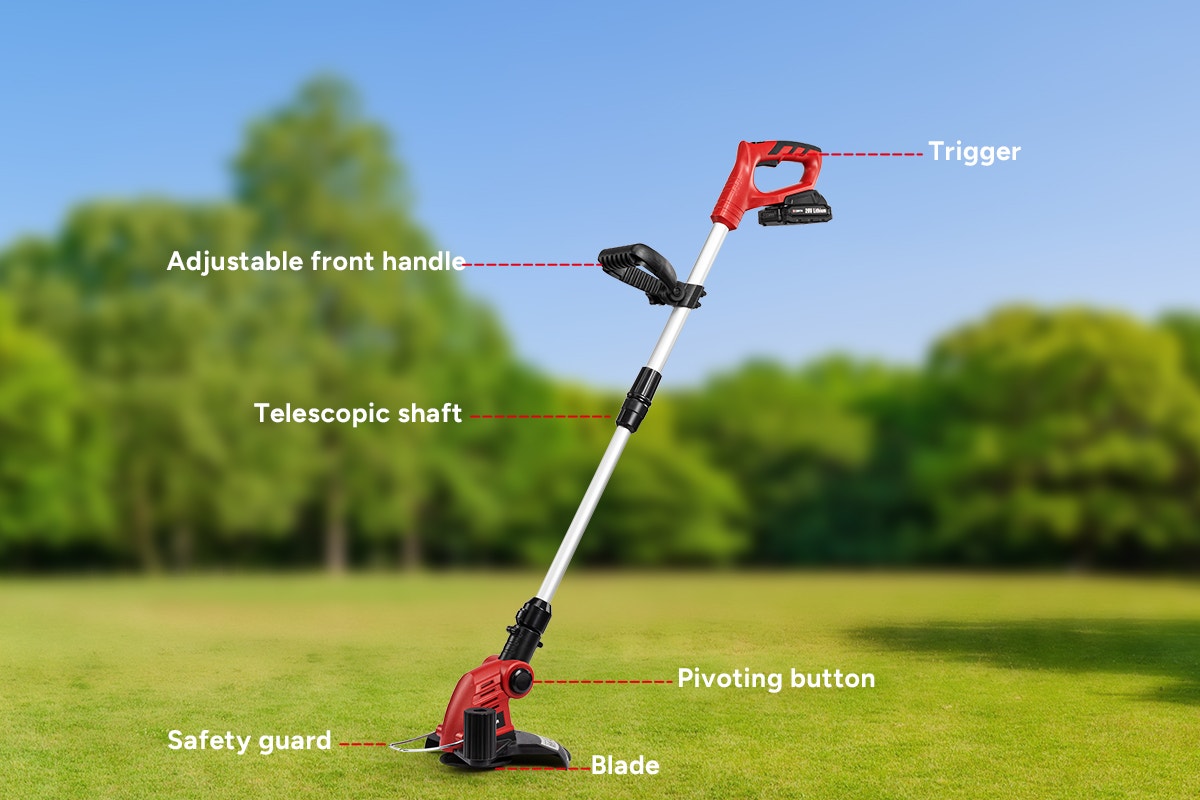 Certa PowerPlus 20V Grass Trimmer (Skin Only)