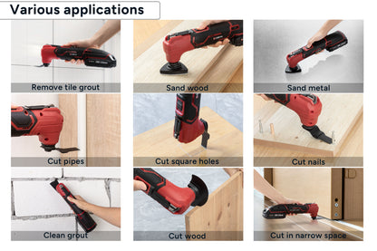 Certa PowerPlus 20V Cordless Multi Tool (Skin Only)