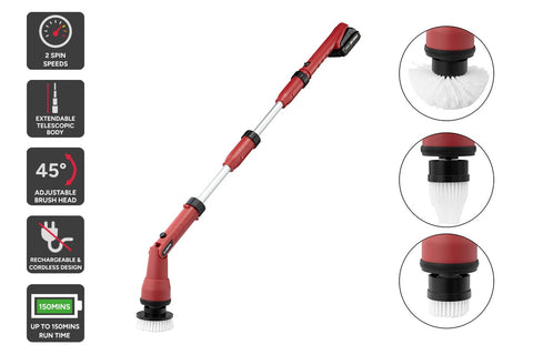Certa PowerPlus Telescopic Power Scrubber - Auzzistore