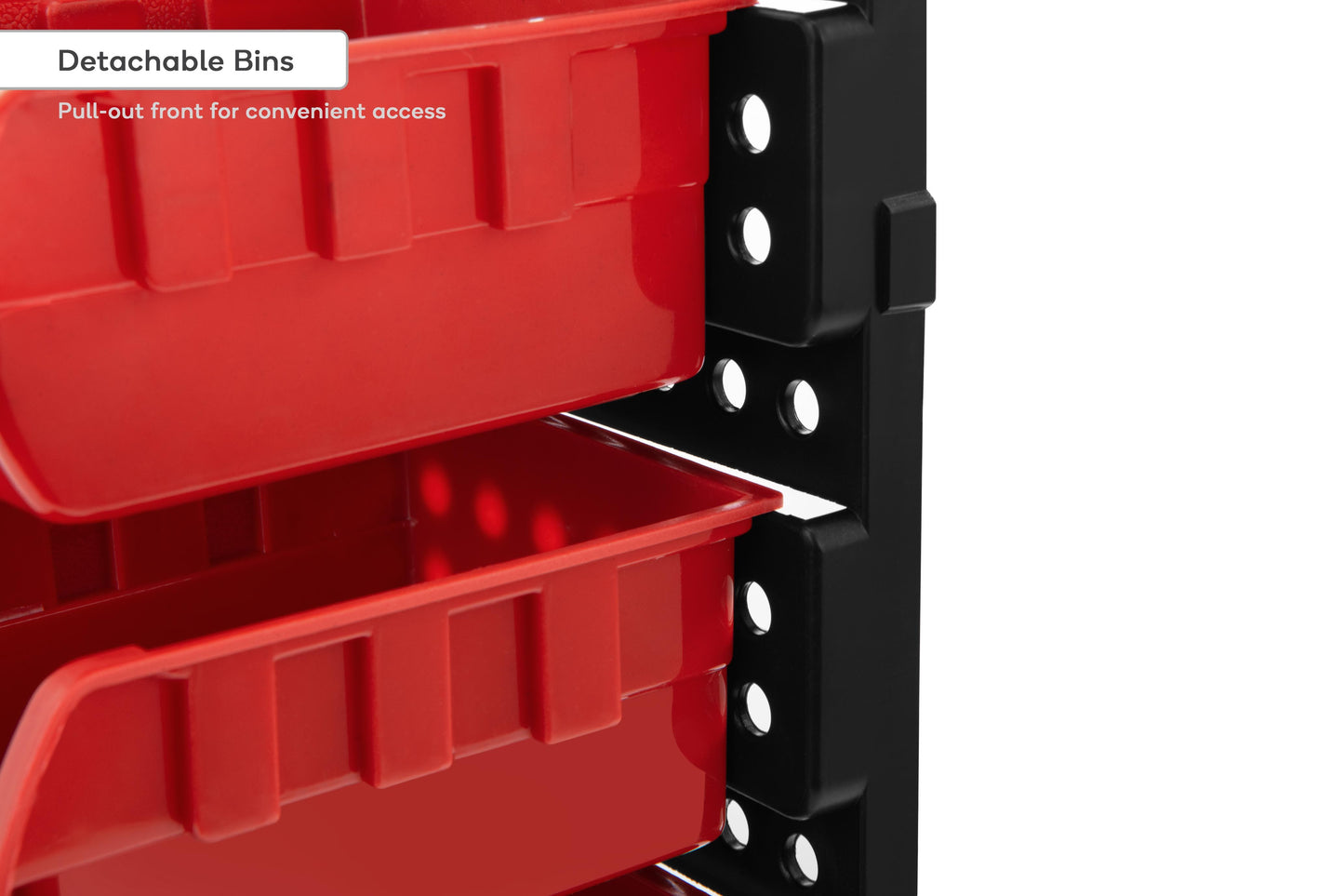 Certa 30 Bin Wall Mounted Rack Storage