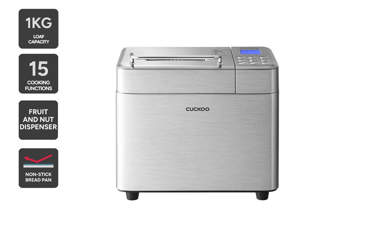 Cuckoo 1kg Multifunctional Bread Maker (CBM-AAB161S)