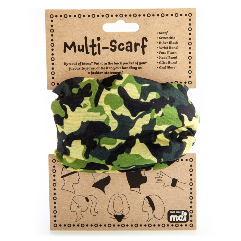Camo Multi-Scarf | Auzzi Store