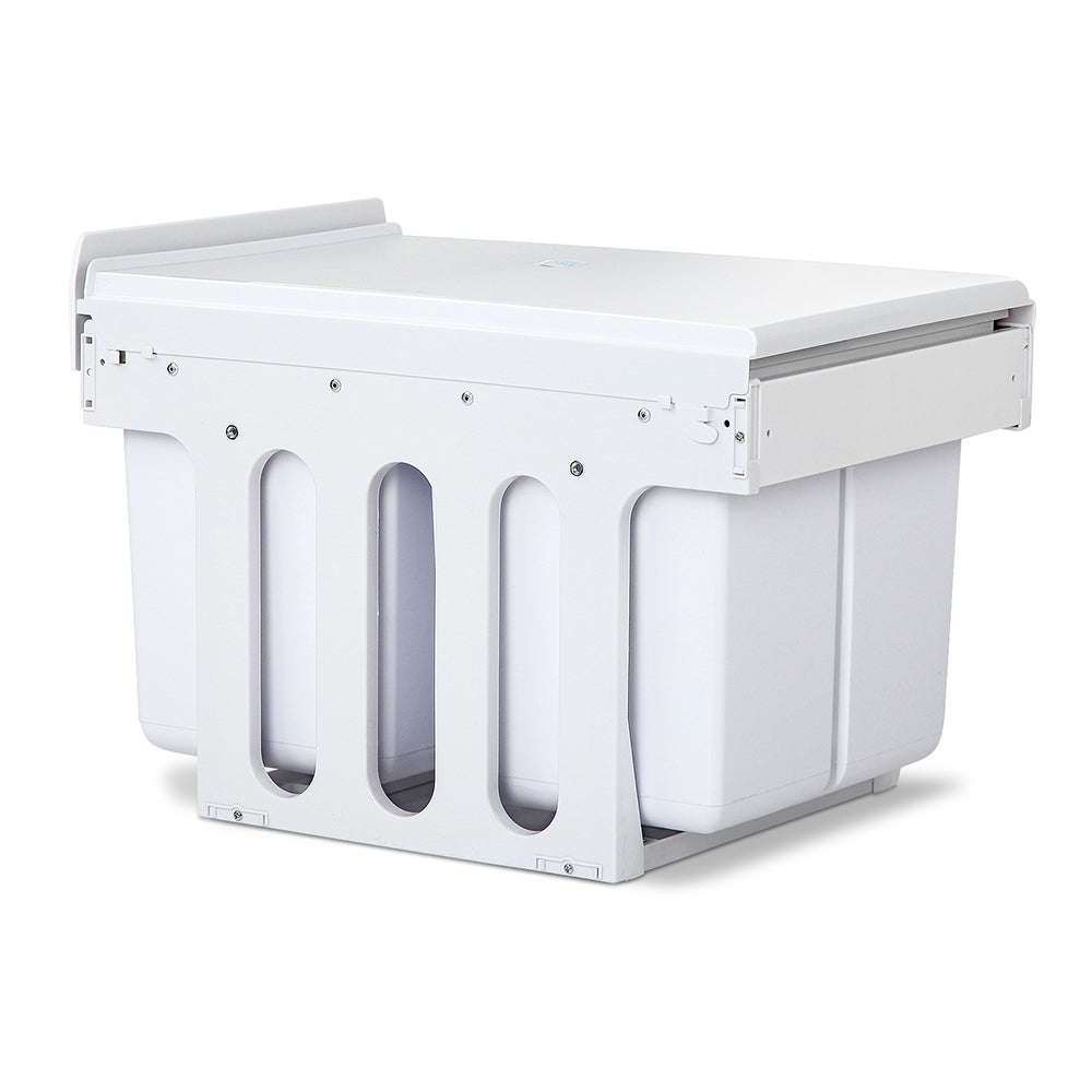 Cefito 2x15L Pull Out Bin - White | Auzzi Store